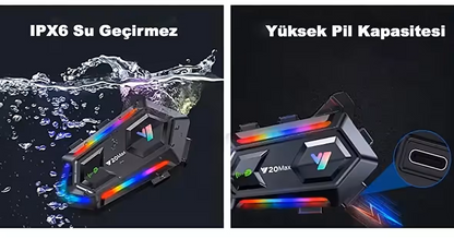 İntercom kask kulaklık